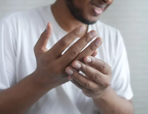 Numbness in the pinky finger